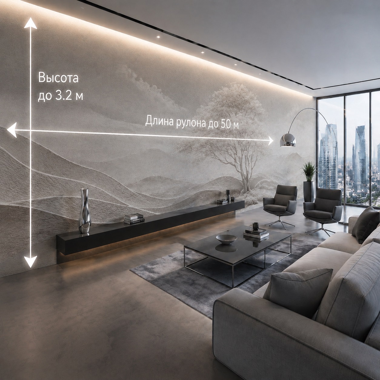 Бесшовные обои MSD IDEAL HOME